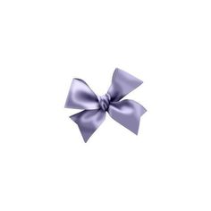 a purple bow on a white background