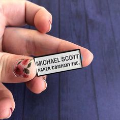 Michael Scott Paper Company Enamel Pin Dunder Mifflin Heartstopper Enamel Pins, Michael Scott Paper Company, Coraline Enamel Pin, Meme Pins Enamel, Feminist Enamel Pins, Enamel Pin Collection