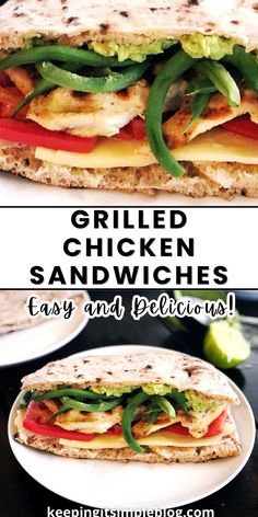 These  grilled chicken sandwiches are the BEST and packed with flavor. With tender grilled chicken, smashed avocado, tender green beans and Adobo seasoning, they are amazing. Perfect for grilling, summer BBQs and for entertaining.