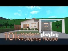 the 10x10 modern starter role play house is shown in this screenshote