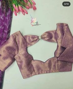 purple bow South Indian Bride Saree, Bride Saree, Patch Work Blouse Designs, Cutwork Blouse, Purple Bow, Baby Boy Photography, Patch Work Blouse, Trendy Blouse