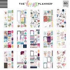 The Happy Planner® Value Pack Stickers will add so much fun and style to your planner while helping you stay organized and Plan a Happy Life™. This sticker book pairs well with many of our 2020 planners making it one of our favorites this season! 30 sheets 486 pieces Designed to fit in the Classic Happy Planner® Item #: PPSV-160-3048 Also available at Michaels and JoAnn.* *While supplies last Dave Ramsey Baby Steps, Classic Happy Planner, Happy Planner Stickers, Planner Stationery, Stationery Organization, Color Story, Teacher Planner, The Happy Planner, Big Ideas