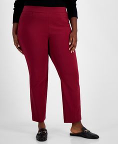 in stock Ruby Slippers, Long Windows, Professional Wardrobe, Plus Size Pants, High Rise Pants, Straight Leg Pants, Women Empowerment, Leg Pants, Plus Size Outfits