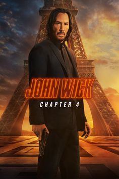 john wick in front of the eiffel tower