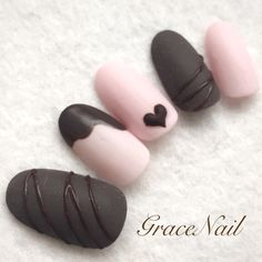 Deco Nails, Chic Nail Art, Nails Valentines, Art Deco Nails, Beauty Nails Design, Simple Gel Nails, Really Cute Nails, Nail Tattoo, Kawaii Nails