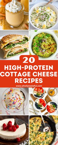 20 high protein cottage cheese recipes