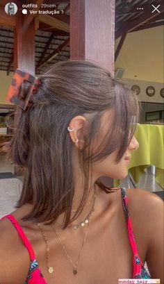 Brown Hair Inspo, Short Brown Hair, Hair 2024, Hair Stylies, Penteado Cabelo Curto, Short Hair Haircuts, Cut My Hair, Summer Hair