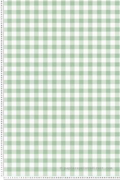 a green and white gingham background