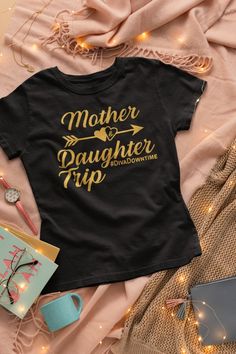 Mother Daughter Trip Unisex or Ladies Fitted Shirt. Travel | Etsy Crafting Quotes, Mom Tees Funny, School Halloween Party, Mother Daughter Trip, School Halloween, Walk A Mile, Crafter Gift, Teachers Halloween, Mom Funny