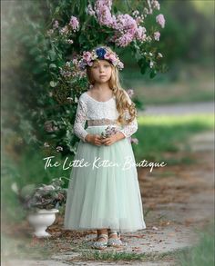 Flower Girl Dresses Long Sleeve, Flower Girl Dresses Long, Boho Flower Girl Dress, Rustic Flower Girl Dress, Long Flower Girl Dresses, Boho Flower Girl, Rustic Flower Girls, Tulle Flower Girl Dress, Wedding Dress Organza