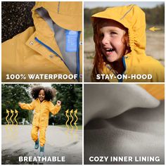 Cozy up to fleece lined waterproof protection with our Cozy-Dry Rain Jacket!    100% Waterproof: Waterproof rating of 10000mm with fully taped seams and inner membrane  Windproof & Breathable: Fabric active breathability of 5000g/m2/24h  Fleece-Lined: Fully fleece-lined. Temperature rating: -5°C  Thoughtful Design: Safety reflective stripes, adjustable stay-on hood, elasticized wrists  Non-Toxic: Biodegradable BIONIC-FINISH® ECO DWR coating, PVC and fluorine free, and PFAS free   Back to   Cozy- Winter Flowers Wedding, Toddler Raincoat, Winter Coat Snow, Puffy Winter Coat, Australian Winter, Baby Carrier Cover, Baby In Snow, Cozy Boots, Waterproof Rain Jacket