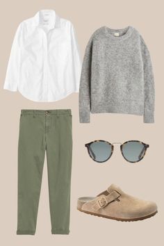 Chilly Spring Outfits Work, Teaching Outfits Elementary, Women Birkenstock, Birkenstock Boston Outfit, Clogs Birkenstock, Go Viral On Tiktok, Linen Outfit, Birkenstock Outfit, Viral On Tiktok