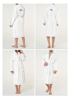 • Long Soft Cotton Robes. Matching set of 2 robes. Perfect for his and hers, mr and mrs robes. • Your own Luxuriously soft and Plush. Cotton Bathrobe for the ultimate gift. The most perfect gift you can ever give yourself or another. • You won't believe how soft these are. Our best selling plush combed Terry Cotton robes are the same baby soft plush robes you wear in high end 5 star hotels.• These Combed Cotton Robes are Tailored with outstanding craftmanship and will last for years.• Perfect as Elegant White Cotton Robe, Plush Robes, Cotton Bathrobe, Personalized Robe, Soft Robes, Embroidered Monogram, Custom Wedding Gifts, Perfect Wedding Gift, The Ultimate Gift