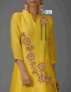 New Stylish Dress, Long Blouses, Latest Embroidery Designs, Zardosi Embroidery, New Kurti Designs, Hand Embroidery Dress