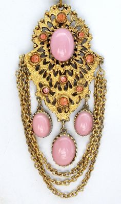 Vintage Pink Rhinestone Gold Chain Necklace Vintage Rhinestone Necklace, Sarah Coventry Jewelry, Necklaces Vintage, Paul Gauguin, Antique Vintage Jewelry, Costume Jewelry Necklaces, Sarah Coventry, Shopify Store, Art Nouveau Art