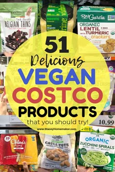 vegan costco products that you should try in the grocery store to save money