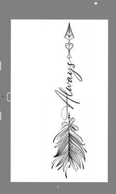 a black and white drawing of a feather with the words happy new year on it