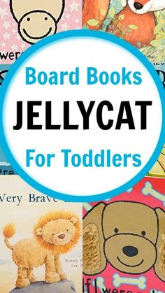 several children's books with the title board books jellycat for toddlers