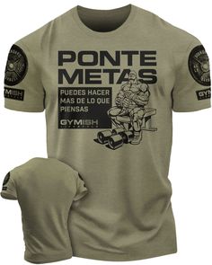 Ponte metas Puedes hacer mas De lo que piensas Workout Gym T-Shirt Funny Gym Shirt for Men Camiseta de gimnasio de entrenamiento ✔ Calidad premium para el atleta dedicado: confeccionadas con una mezcla superior de 60% algodón y 40% poliéster, las camisetas Gymish Lifestyle ofrecen el equilibrio perfecto entre comodidad y durabilidad. Siente la diferencia en cada entrenamiento. ✔ Diseñado para motivar: mejore su entrenamiento con diseños inspiradores diseñados para asistentes al gimnasio, levanta Funny Gym Shirt, Funny Gym Shirts, Gym Apparel, Gym Art, Funny Gym, Gym Shirt, Gym Gear, Gym Humor, Gym Shirts