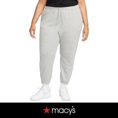 in stock Grey Nike Sweatpants, Nike Sportswear Phoenix Fleece, Plus Size Sportswear, Plus Size Nike, Oversized Sweatpants, Nike Sportswear Club Fleece, Pants Shirt Men, Nike Sweatpants, Tall Jeans