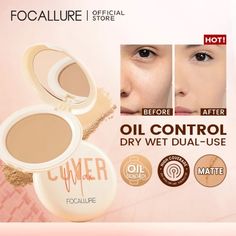 Just found this amazing item on AliExpress. Check it out! $9.76 | FOCALLURE Natural Matte Pressed Powder Oil Control Brighten Whitening Face Base Foundation Compact Concealer Makeup Cosmetics Face Base, Whitening Face, Concealer Makeup, Pressed Powder, Face Powder