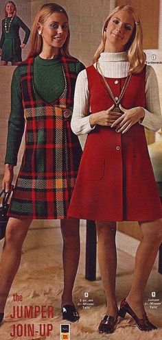 What they wore - 1960s autumn - Oh So Delightful 70s Jumper Outfit, 60s And 70s Fall Fashion, 60s Teenage Fashion, 70s Women Fashion 1970s Vintage Photos, 1970s Winter Fashion, 1970s Fashion Women Outfits, 70s Jumper, 60’s Outfits, 70s Autumn