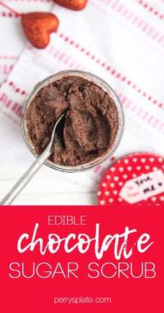 Chocolate Scrub, Sugar Scrub Homemade Recipe, Body Scrub Recipes, Body Scrub Ideas, Diy Body Scrub Recipes, Diy Sugar Scrub Recipe, Scrub Ideas, Diy Sugar Scrub, Body Scrub Recipe