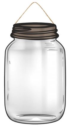 10 Blank Mason Jar Sign - AP8506 - The Wreath Shop Deco Exchange, Mason Jar Clip Art, Mason Jar Sign, Herb Jar, Jar Stickers, Laser Cut Wood Crafts, Empty Jar, Small Mason Jars, Tip Jars