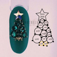 Gem Christmas Nails, Christmas Rhinestone Nails, Agust Nails, Nails Stones Design, Nail Crystal Placement, Nails Strass Design, Nail Rhinestone Placement, Nail Jewel Design Rhinestones, Stone Placement On Nails