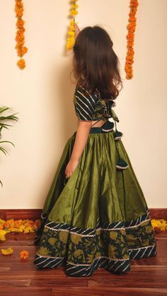 Bachapan Idika Green Lehenga Set – Fledgling Wings Kids Suit Design Girl, Lehenga For Kids Designer, Lehenga Design For Kids Girl, Baby Lehenga Blouse Designs, Kids Lehenga Choli Design, Kids Indo Western Outfits, Baby Lehenga Designs, Baby Girl Lehenga Designs, Baby Blouse Designs