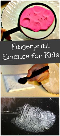 fingerprint science for kids is an easy way to learn how to make finger prints