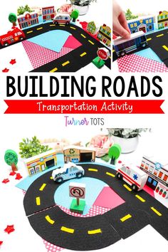 this is an image of building roads transportation activity