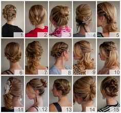 Full instructions, hints and tips for creating over 30 hairstyles at home. Trendy We Fryzurach, Hair Romance, Easy Hair, Different Hairstyles, Hair Today