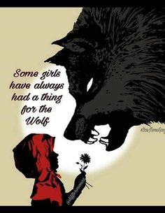 Red Riding Hood And Wolf, Red Riding Hood Wolf, Wolf Stuff, Wolf Drawing