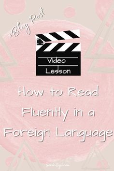 Reading is the secret to becoming a more fluent speaker and writer in any language. You'll learn more vocabulary naturally and easily and be able to express yourself more precisely through written and spoken language. The key is to find the right reading material for you at each stage of your journey with your target language. Reading Help, Target Language, New Language, Start Reading, Sentence Structure, Study Plan, Speaking Skills, Reading Fluency