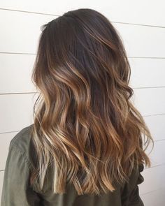 Blonde Balayage Highlights For Brunettes 2016 Hairstyles, Brunette With Blonde Highlights, Wavy Brown Hair, Highlights For Dark Brown Hair, Brown And Blonde, Blonde Balayage Highlights, Dark Hair With Highlights, Glamorous Hair