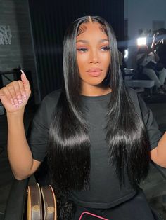 Twisted Hair, Frontal Wig Hairstyles, Hd Lace Wig, Full Frontal, Dope Hairstyles, Hair Laid, Straight Human Hair, Baddie Hairstyles, Straight Wig