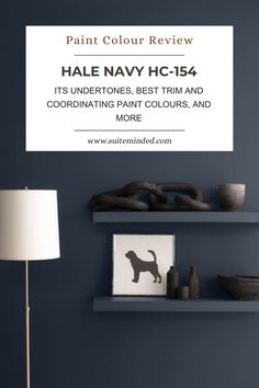 One of the reasons for Hale Navy's popularity is its versatility. It can be used in various settings and styles, from traditional to modern, and works well in different rooms of the house. Whether it's used on walls, furniture, cabinetry, or as an accent colour, Hale Navy adds a touch of depth and drama to any space. 

Wonder if Hale Navy is the right colour for your interior? Keep on reading... Hale Navy Colour Palette, Hale Navy Living Room, Hale Navy Bedroom, Navy Kitchen Walls, Navy Paint Colors, Hale Navy Benjamin Moore, Navy Office, Navy Accent Walls, Navy Color Palette