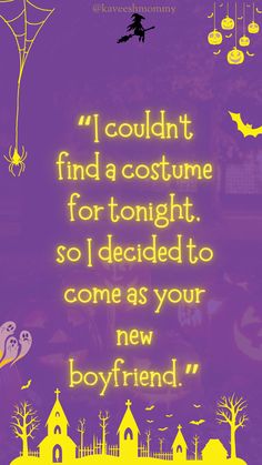 A fun and engaging Pinterest pin featuring cute and funny Halloween pick-up lines that are perfect for adding humor to your spooky celebrations.

10 Related Key Phrases:
cute halloween pick-up lines, funny halloween pick-up lines, halloween flirting lines, spooky pick-up lines, best halloween pick-up lines, halloween icebreakers, halloween party pick-up lines, cute and funny halloween, halloween romance ideas, halloween jokes and pick-up lines Halloween Pick Up Lines, Impress Your Crush, Halloween Memes, Diy Halloween Projects, Funny And Cute, New Boyfriend, Halloween Quotes, Pick Up Lines, Halloween Projects