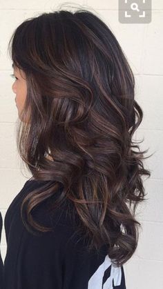 Black And Dark Brown Hair, Balayage For Dark Hair, Light Brown Hair Shades, Brown Ombre Hair, Chocolate Hair, Chocolate Brown Hair