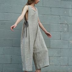 Manset Lengan, Kain Linen, Spring Break Outfit, Mode Inspo, Soft Grunge, Sleeveless Jumpsuits, Fashion Mode, Mode Inspiration, Mode Style