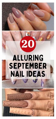 Pin this for the latest cozy nail trends to spice up your fall looks! From chic neutrals to bold designs, these ideas will take your nail game to the next level. Get inspired and transform your nails today. #ManicureIdeas #FallNails #NailArtFashion Sally Nails, Fall Leaves Nail Art, Classy Nail Art Ideas, Simple Fall Nails, Minimalist Nail Art