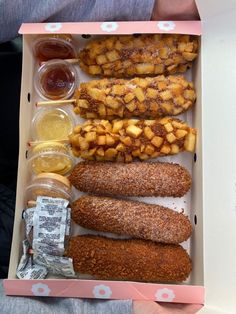 a box filled with lots of different types of food