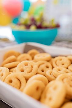 some food in a white container on a table