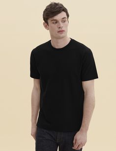 Simplicity at its best; our Pique fabric crew neck t shirt is impeccably crafted from the material that we traditionally used for our Polo Shirts - it drapes handsomely. The streamlined design has a mid-weight feel ideal for wearing on its own or layered under jackets.

Crafted from our premium Pique fabric — superfine two-fold yarn (60/2), made with the finest extra long staple Peruvian Pima cotton (100%).

We recommend that you take your normal size.

Machine wash warm without bleach. Gently t Simple Short Sleeve T-shirt For Layering, Simple Crew Neck T-shirt For Layering, Minimalist Crew Neck T-shirt For Layering, Tom Ford Eyewear, Pique Fabric, Nike Acg, Clarks Originals, Polo Shirts, Pima Cotton