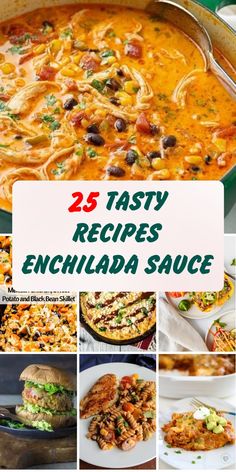 25 tasty recipes for enchilada sauce that are delicious and easy to make