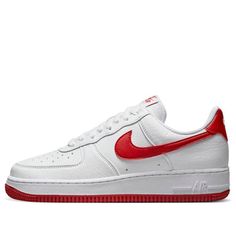 (WMNS) Nike Air Force 1 '07 Next Nature 'White Gym Red' DV3808-105 White Gym, Nike Air Force 1 07, Air Force 1 Low, Nike Air Force 1, Air Force 1, Nike Air Force, Air Force, Nike Air, Force