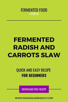 the fermented radish and carrots claw recipe for beginners