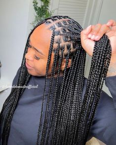 Small to Medium Braids Style