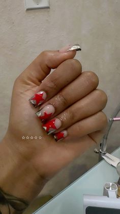 black women , trendy , creative , nails , nail inspo , nail tech , short , long Acrylic Nail Set, Red Acrylic Nails, Girly Acrylic Nails, Her Nails